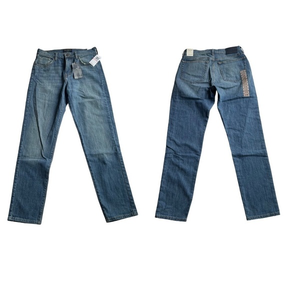 Lucky Brand Authentic Straight Denim Jeans Blue Size 2 26W NWT Mid High Rise - Picture 10 of 10